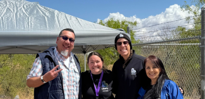 Earth Day Rain Barrel Distribution